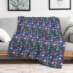 NUDIBRANCH Versatility Throw Blanket