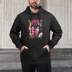 Womens Coquette Bow Labubu The Monsters Labubu Lover Men Women Kid Layering Staple Hoodie