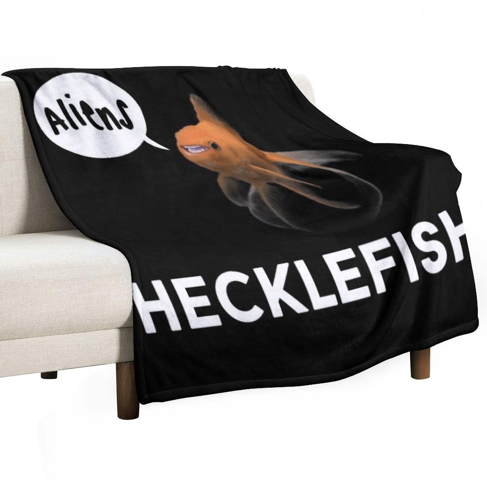Hecklefish Shrink-resistant Throw Blanket