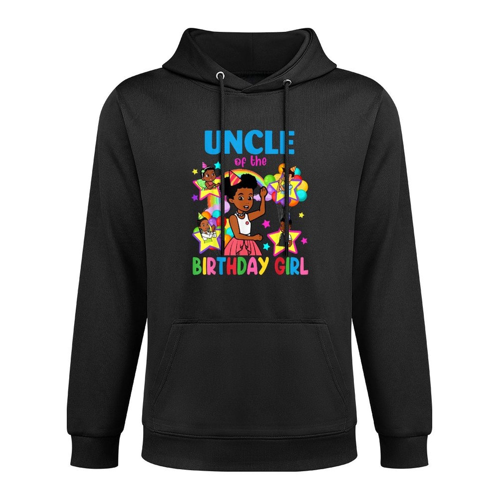 Uncle Of Birthday Girl Gracie Birthday Dolls Girl Party Versatile Streetwear Hoodie