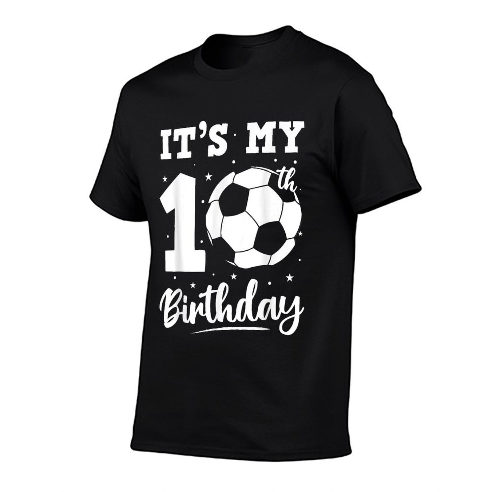 It's My 10th Birthday Soccer Six Year Old Birthday Boy  Slim-fit Cut T-Shirt