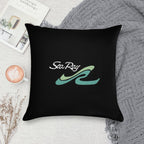 We Believe That Richer Moments on The Water Lead to A Richer Life Soft Decorative Cover Throw Pillow