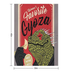 Dorohedoro Anime Kaiman Eating Gyoza Multi-functional Throw Blanket
