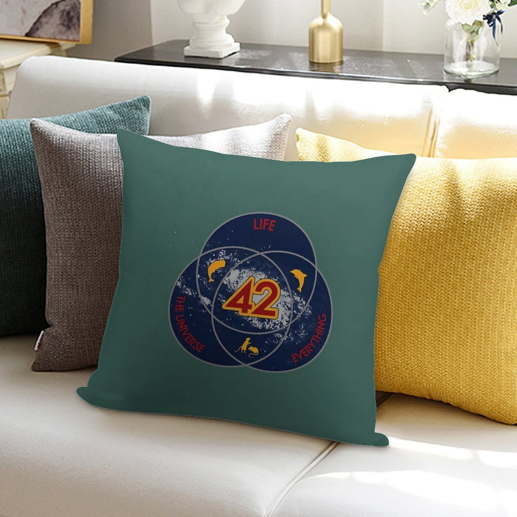 Science 42 Soft Anti-Pilling Throw Pillow