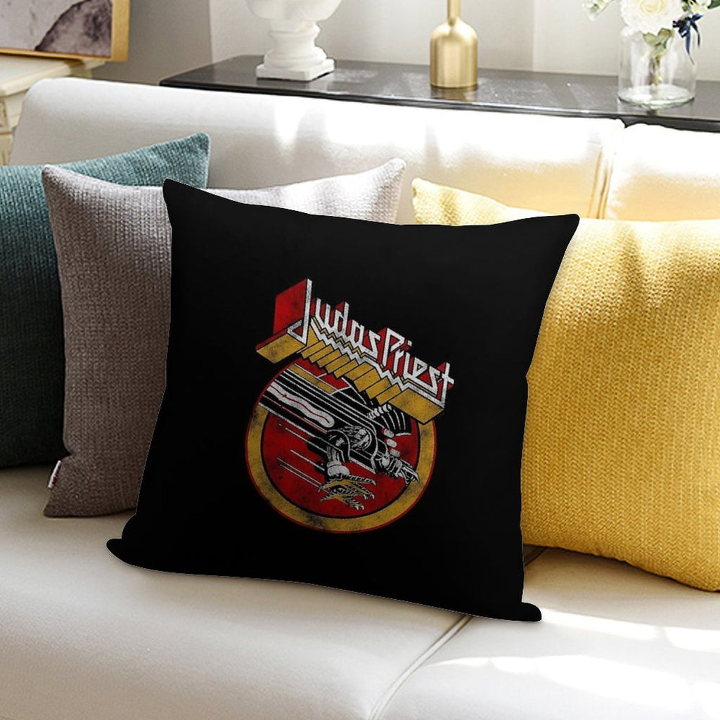 Retro Android with Sleek Metallic Finish Soft Multiple Sizes Throw Pillow