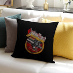Retro Android with Sleek Metallic Finish Soft Multiple Sizes Throw Pillow