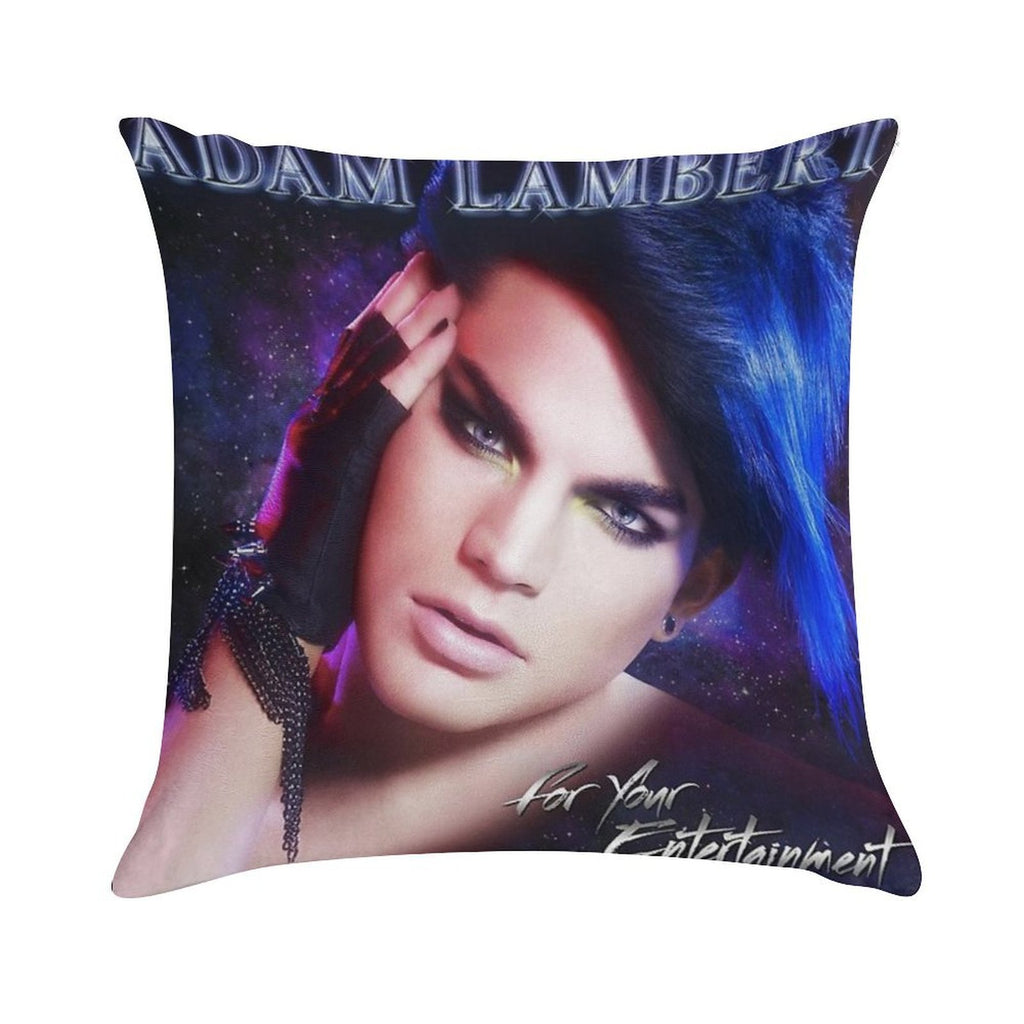 Adam Lambert for Your Entertainment Soft Warmth Comfort Throw Pillow