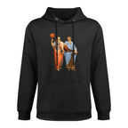 Aristotle And Plato with Basketballs - Philosophy Match All-Day Comfort Hoodie