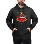 Las Vegas Girls Trips 2024, Vegas 50th Birthday Squad Easy Care Hoodie