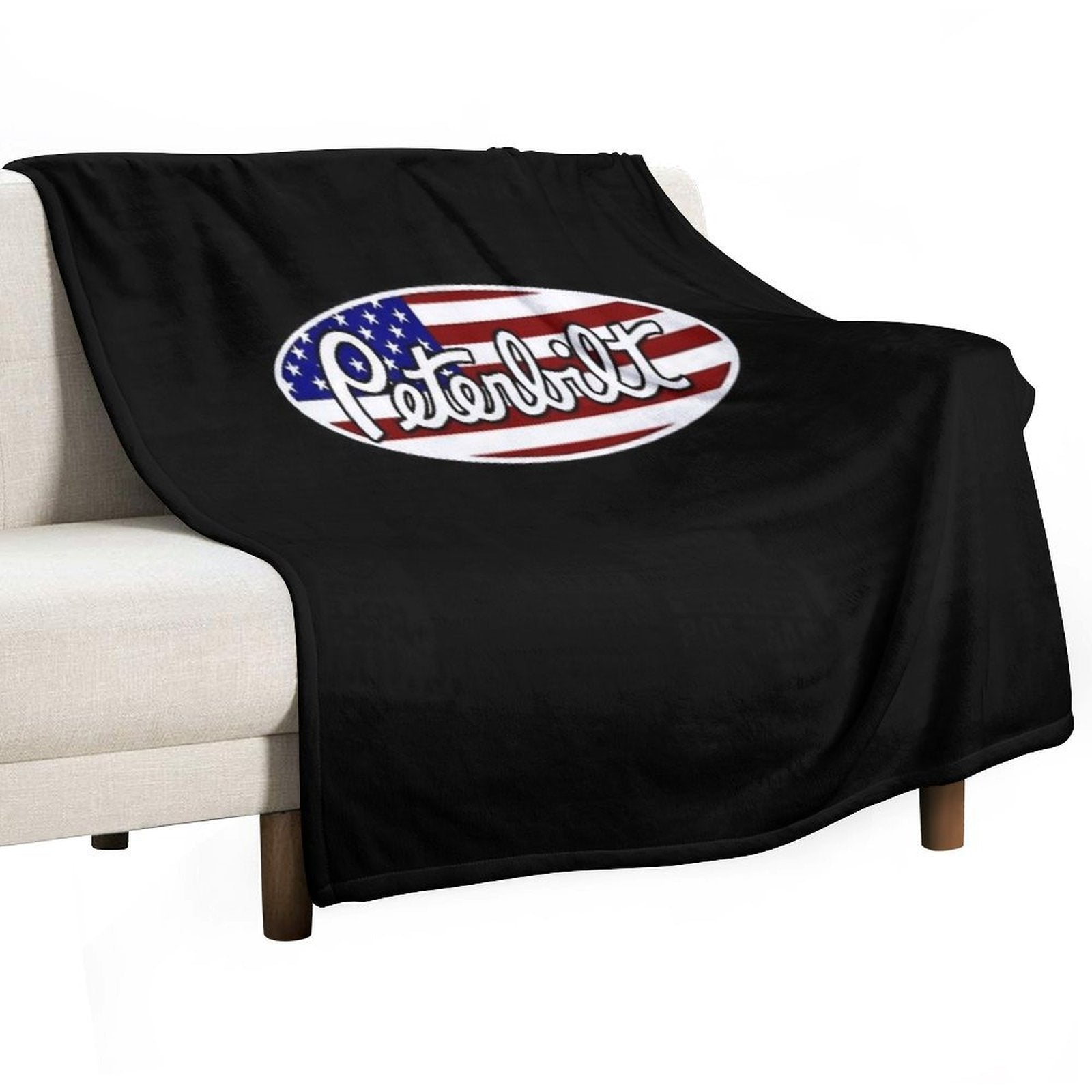 Peterbilt Travel-friendly Throw Blanket