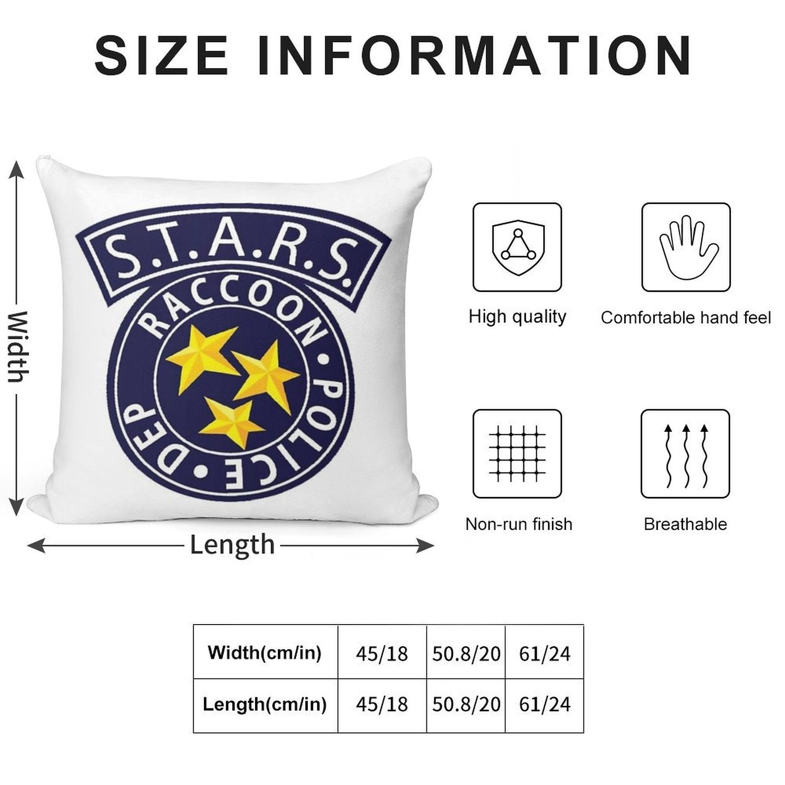 STARS Soft Gift Ready Throw Pillow