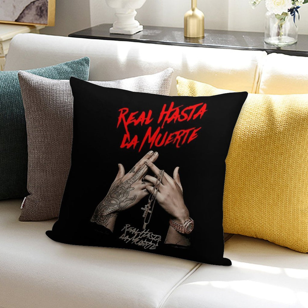 A.n.u.e.l AA Album Re.al Hasta La Muerte Soft High-Density Material Throw Pillow