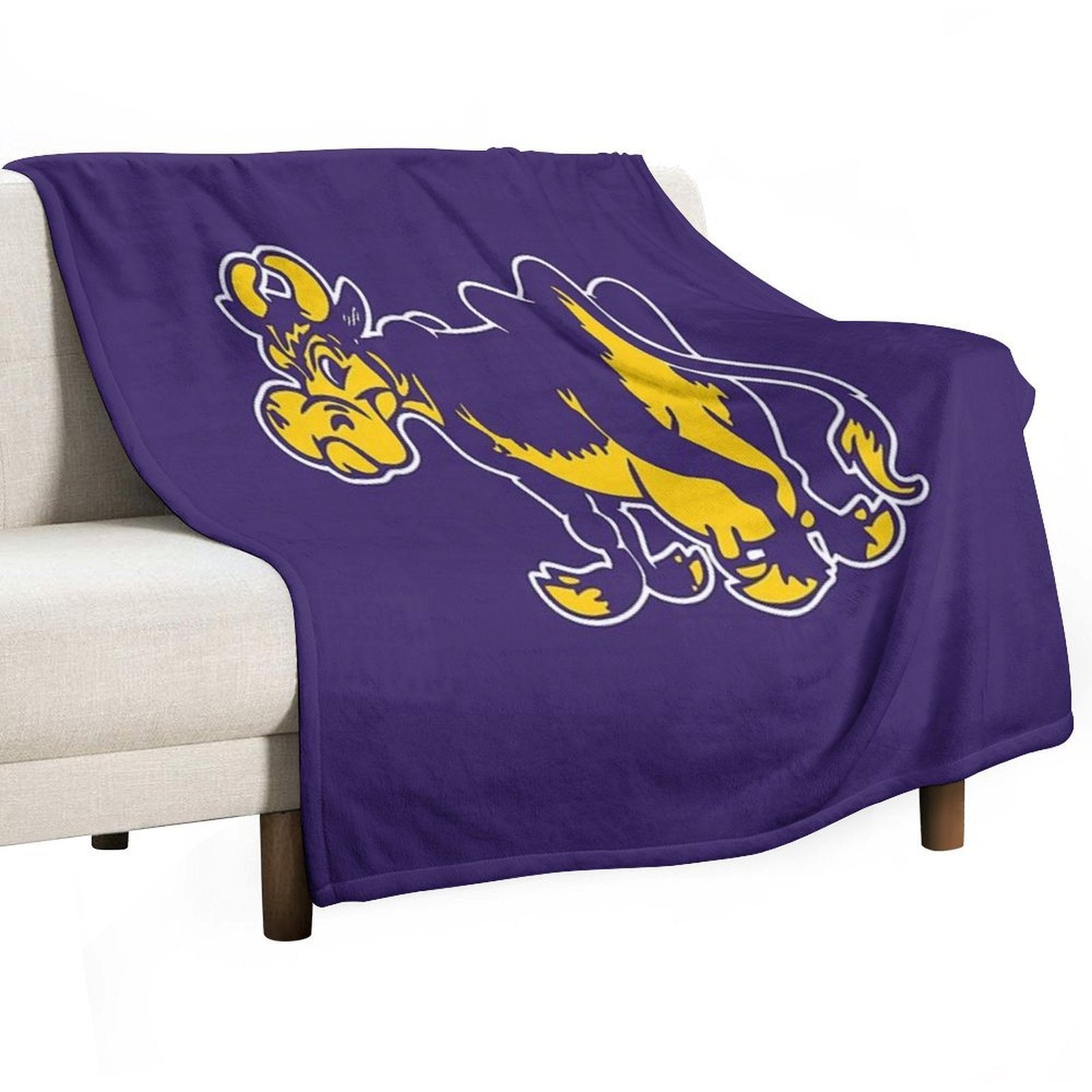 Williams College Ephs Easy Care Throw Blanket