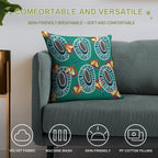 Burrudjarra Native Butterfly . Soft Multiple Sizes Throw Pillow