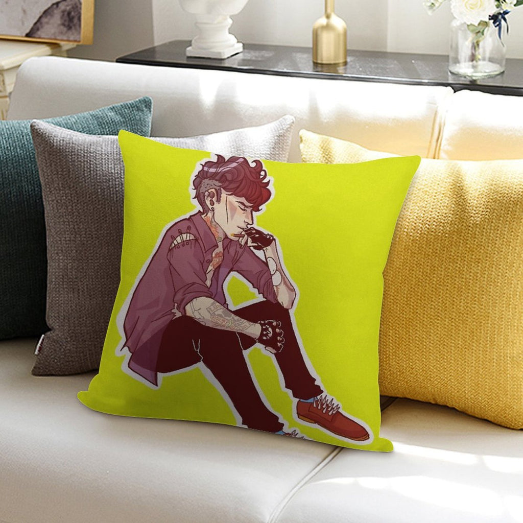Punk!Lock Soft High-Density Material Throw Pillow