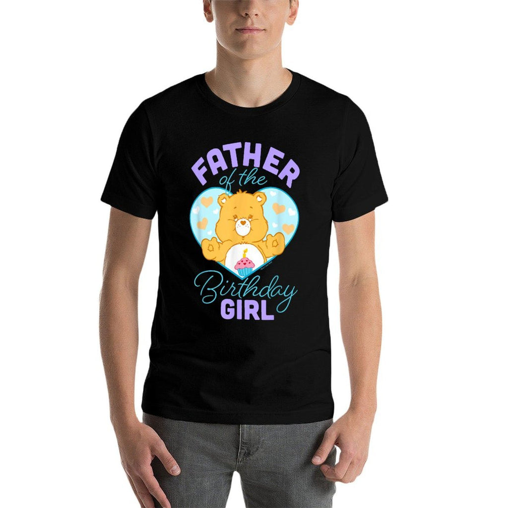 Care Bears Father Of The Birthday Girl Vintage Heart Logo  Lightweight T-Shirt