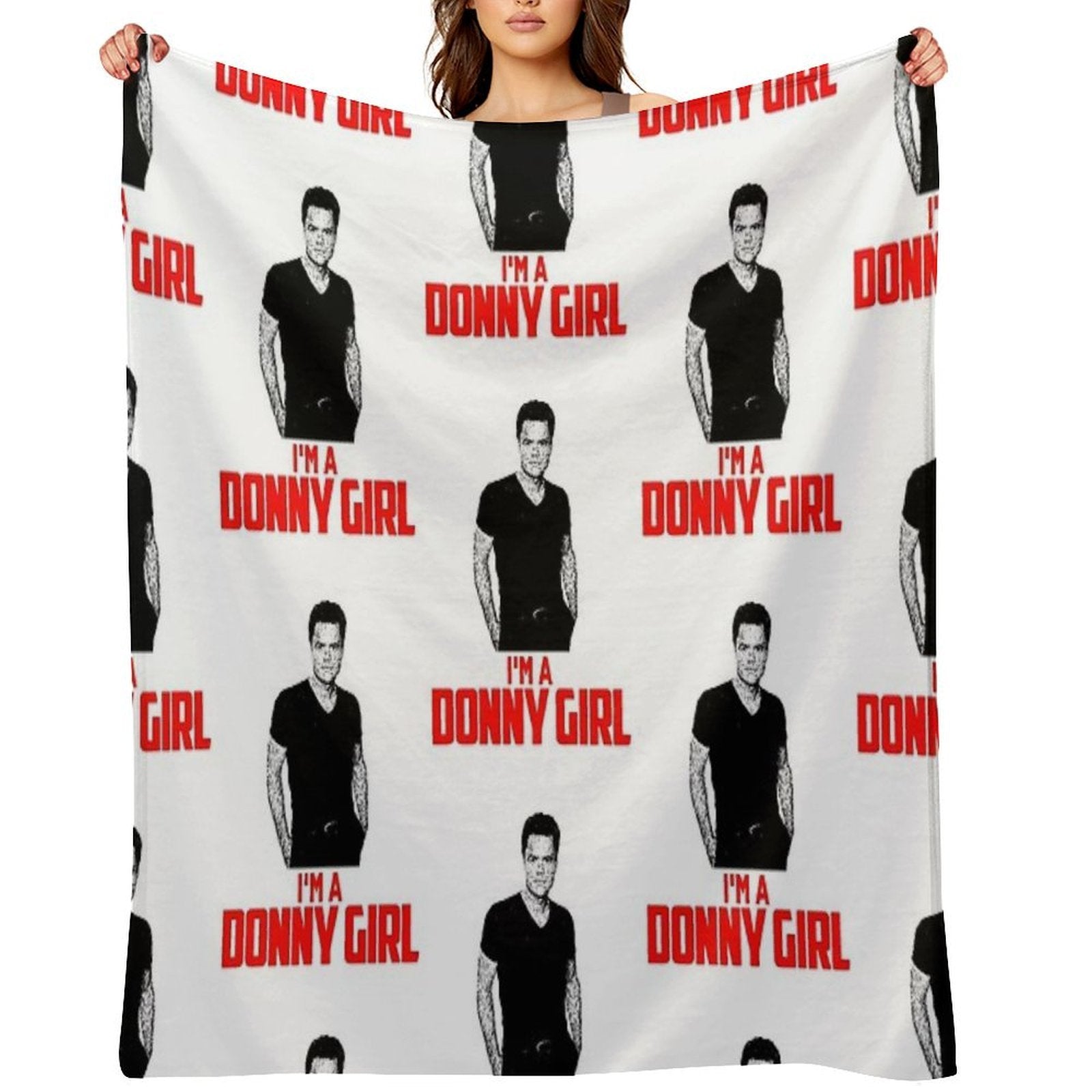 Donny Osmond I'm A Donny Girl Comfort Throw Blanket