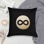 Infinity Ball Soft Easy Maintenance Throw Pillow