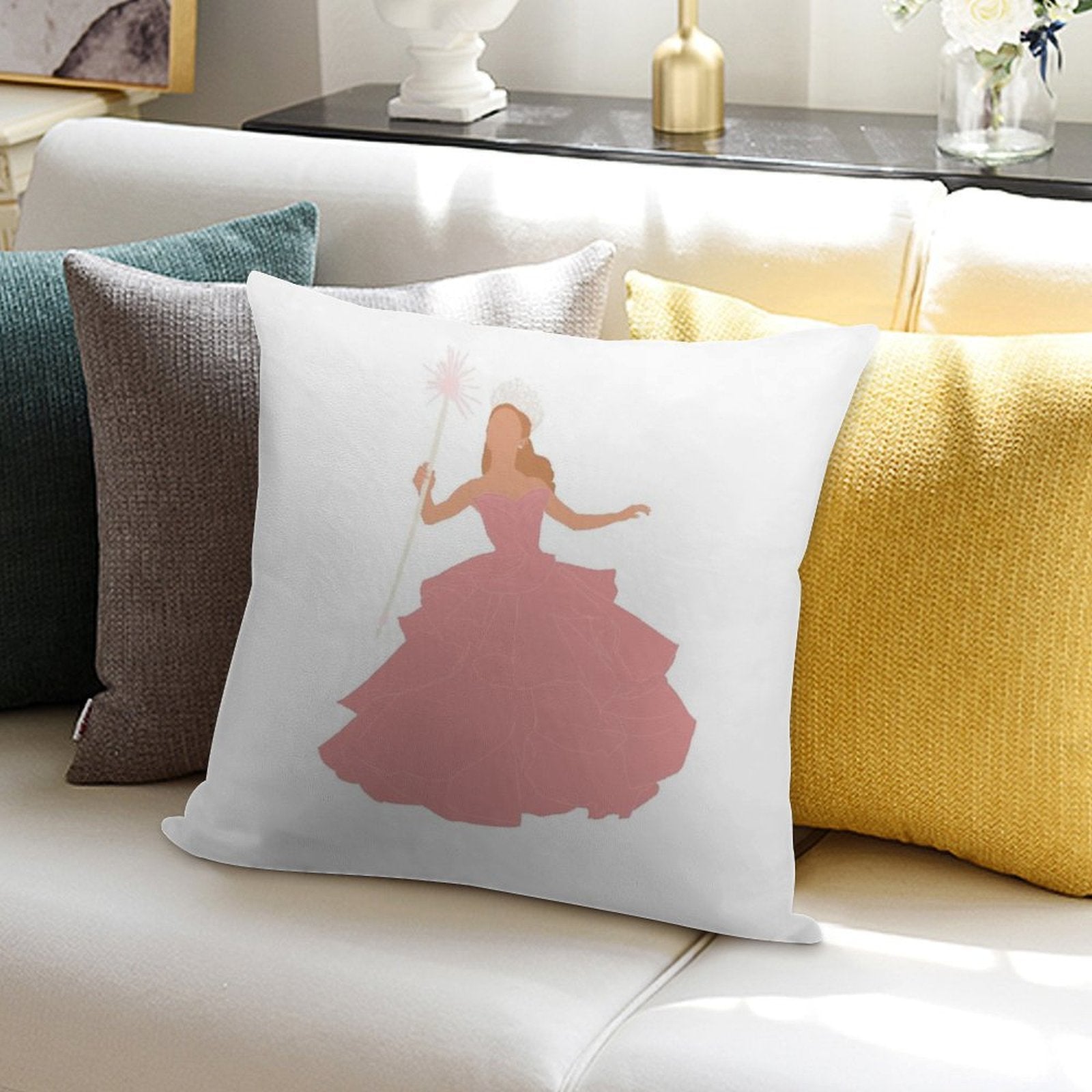 Glinda Wicked Soft Shrink-Resistant Throw Pillow