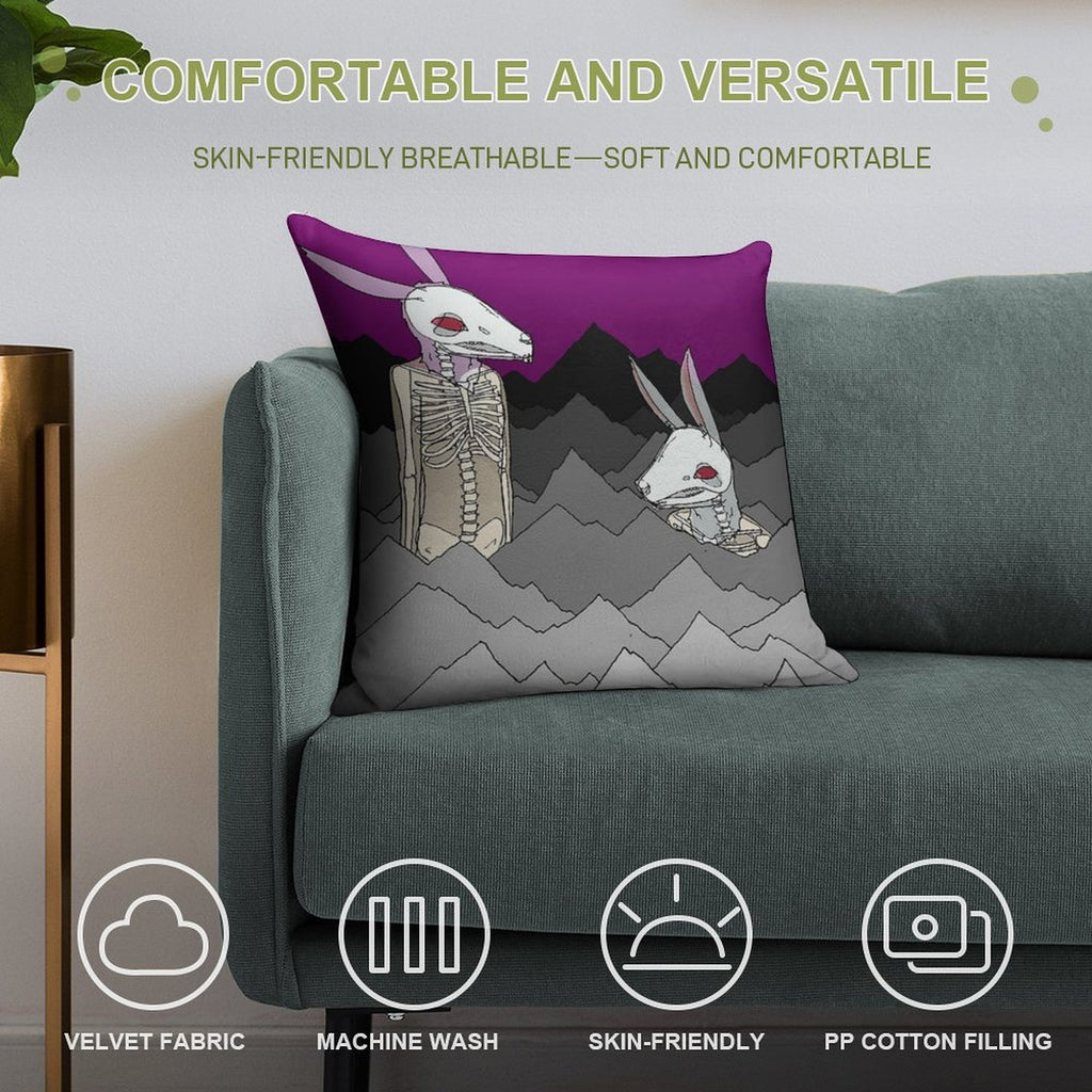 Easter Soft Warmth Comfort Throw Pillow