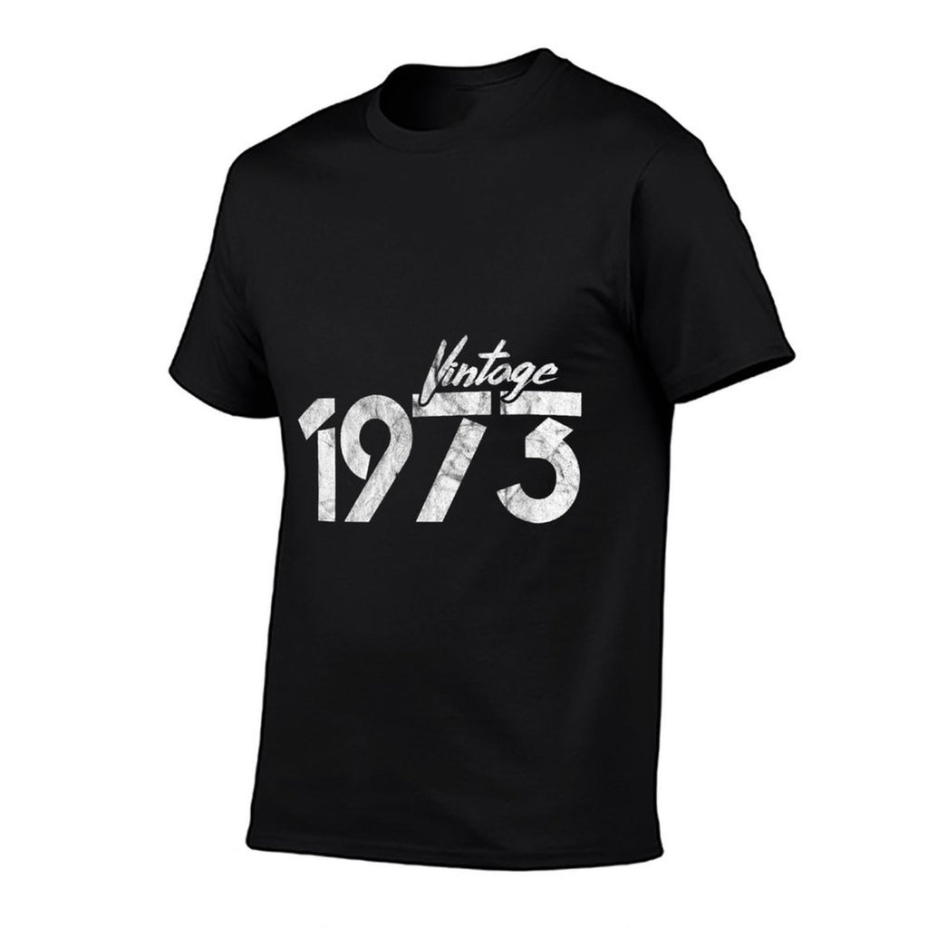 1973 Vintage 50th Birthday Party 50 Year Old Distressed  Vintage-inspired T-Shirt