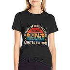 50 Year Birthday Decorations Men Gag 50yr 1975 50th Birthday  Affordable Price T-Shirt