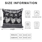 Icelandic Sweater Pattern - Refur Soft Easy Maintenance Throw Pillow