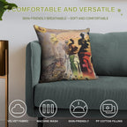 The Hallucinogenic Toreador-Salvador Dali Soft Ultra-Soft Texture Throw Pillow