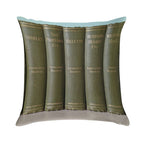 Vintage Set of Books by The Bronte Sisters, Charlotte Bronte, Emily Bronte, Anne Bronte Soft Bedroom Essential Throw Pillow