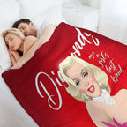 Girl's Best Friend Anti-pilling Throw Blanket