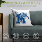 Memphis Tigers Soft Decorative Cover Throw Pillow