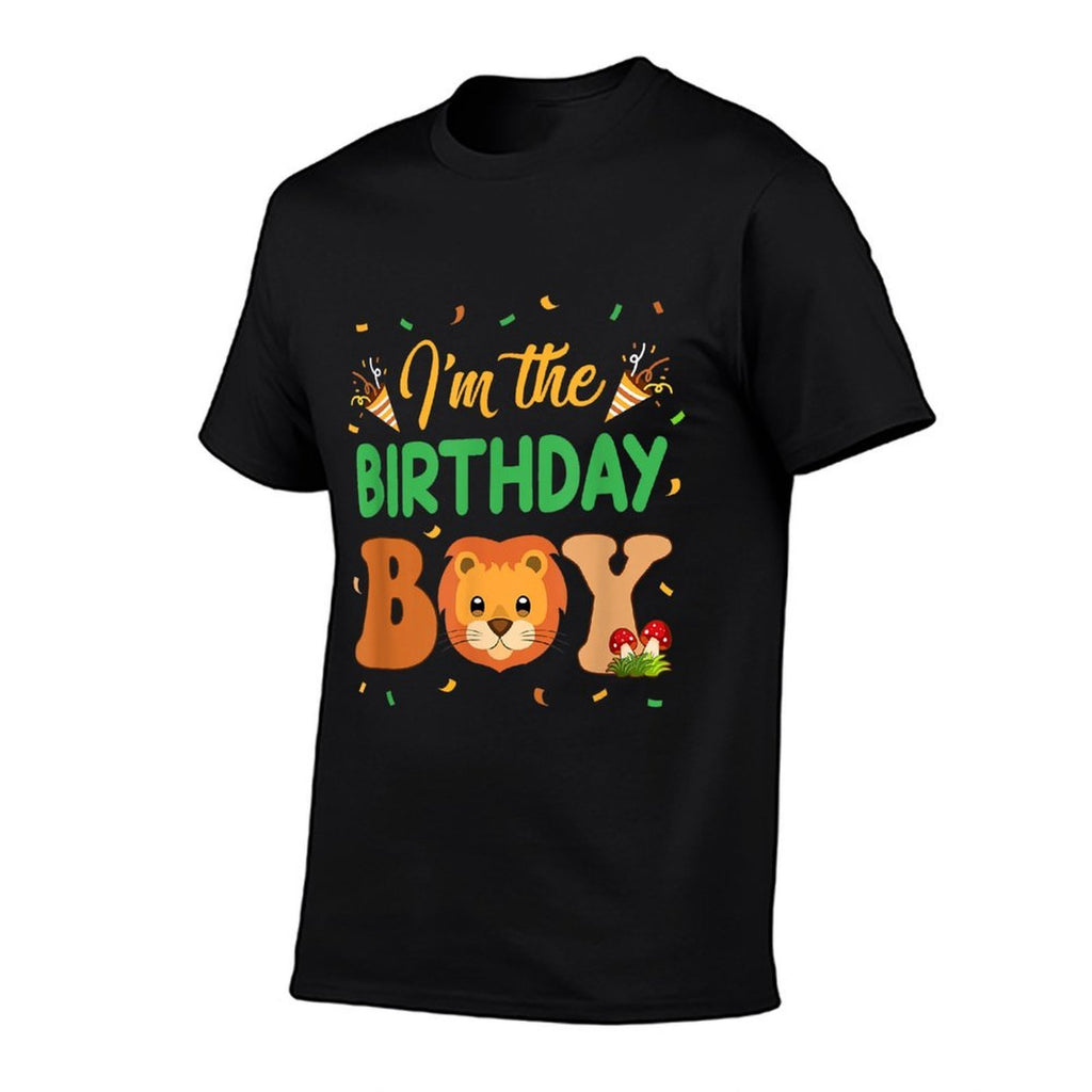 Im The Birthday Boy Lion Family Party Decorations  Polyester Blend T-Shirt