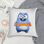 Grizzy&lemming Soft Hidden Zipper Throw Pillow