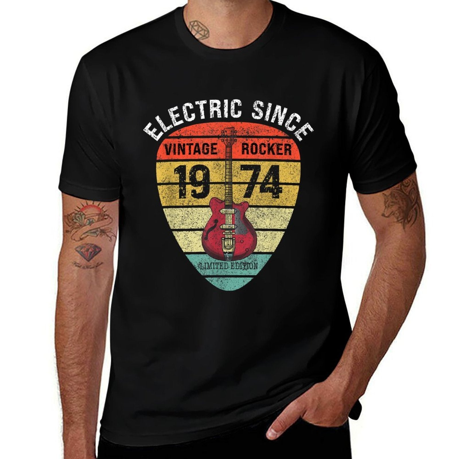 50 Years Old 1974 Limited Edition Vintage 50th Birthday  Summer-ready Fabric T-Shirt