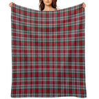 Clan Metcalf Tartan Eco-conscious Throw Blanket