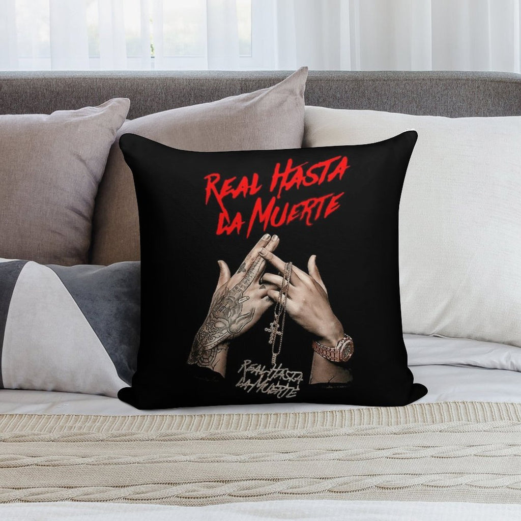 A.n.u.e.l AA Album Re.al Hasta La Muerte Soft High-Density Material Throw Pillow