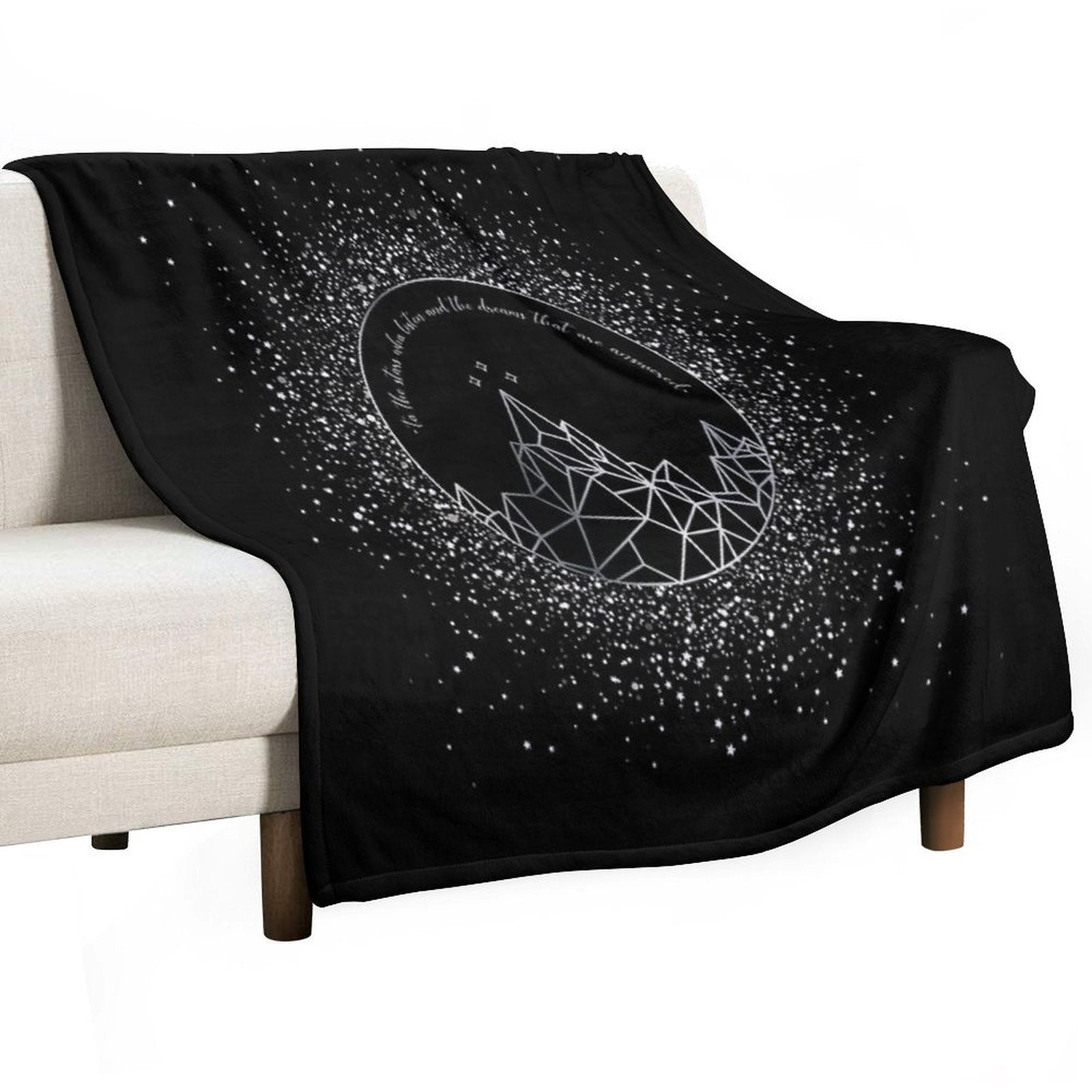 To The Stars Who Listen, And The Dream That Are Answered Lightweight Throw Blanket