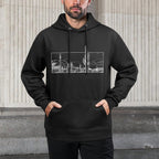 Desert Cactus Landscape Tee Shirt Layering Staple Hoodie
