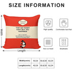 Tea And Biscuits Parody Penguin Book Cover Soft Bedroom Essential Throw Pillow