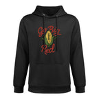 Go Big Red, Funny Corn Adjustable Hood Hoodie