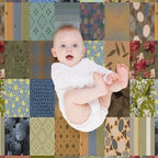Artticarlo Designs Quilt 1 Repeat 5748 Versatility Throw Blanket