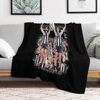 DAICOS BROTHERS Machine-washable Throw Blanket