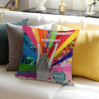 She Is A Queen Soft Washable Throw Pillow