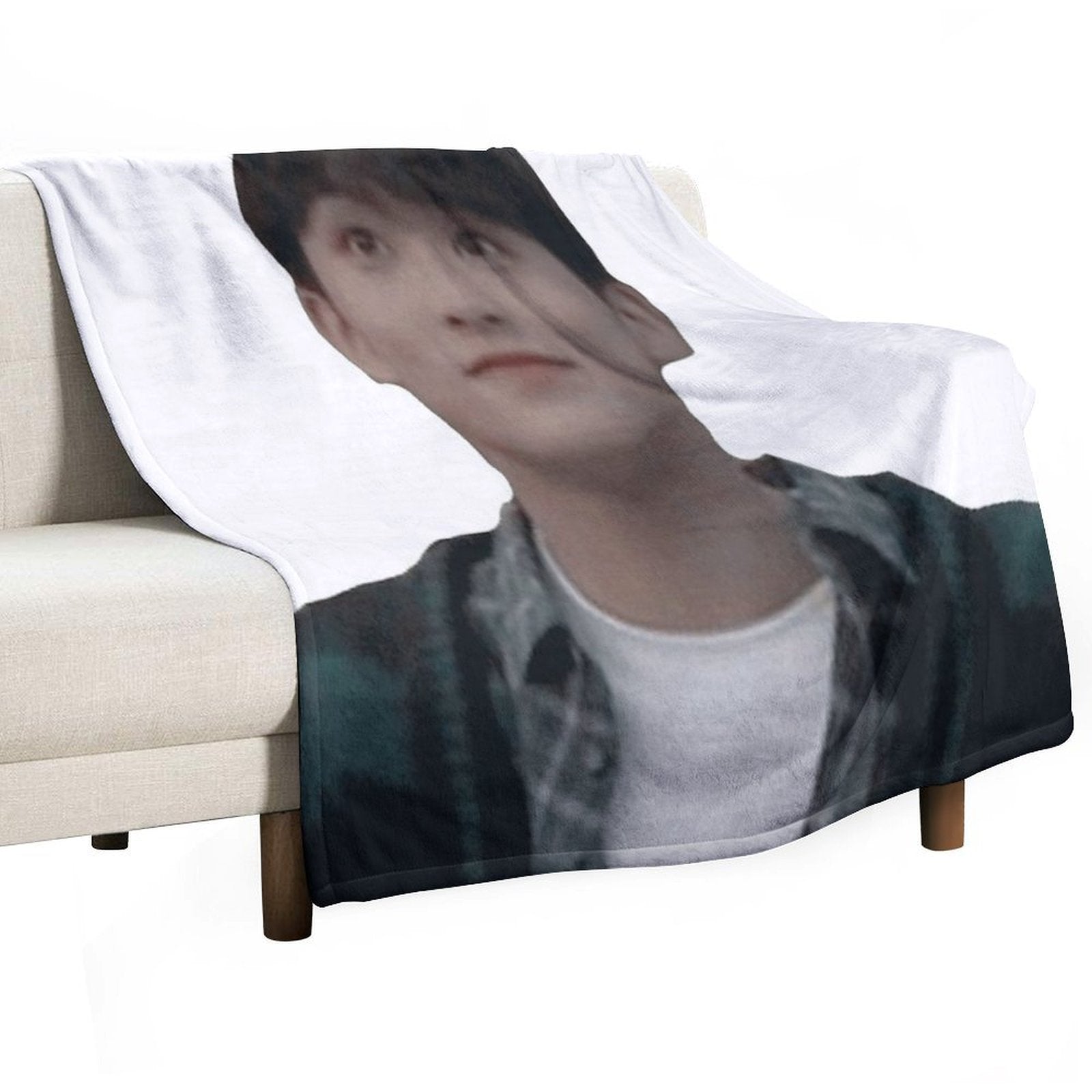 Mark Lee Machine-washable Throw Blanket