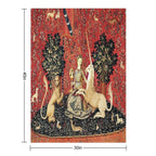 The Lady And The Unicorn À Mon Seul Désir - Sight Quick-dry Throw Blanket