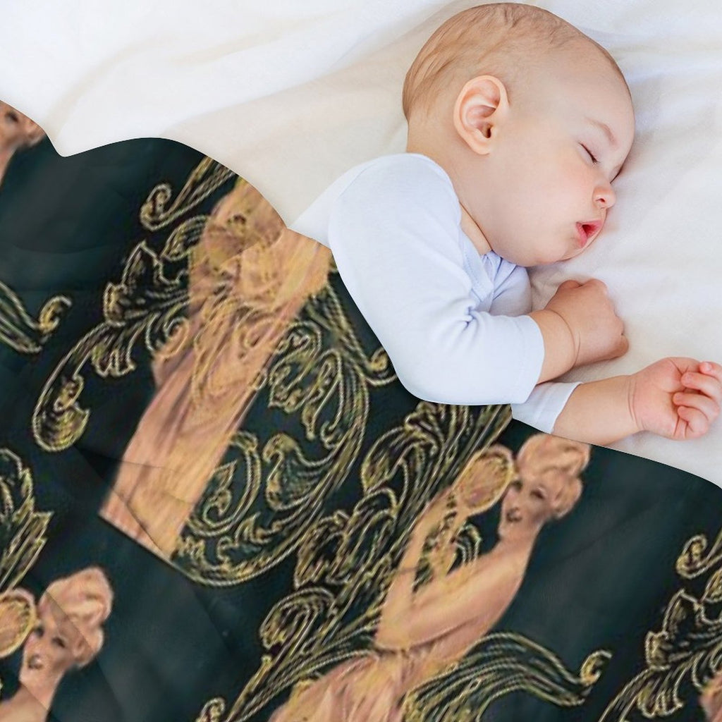 Golden Beauty Comfort Throw Blanket