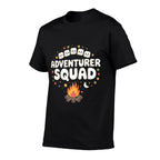 Adventurer Squad Campfire Cousin Crew Trip 2025 Marshmallow Premium  Stretchy T-Shirt