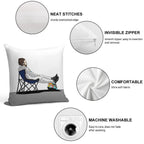 Fernando Alonso Iconic Soft Ultra-Soft Texture Throw Pillow