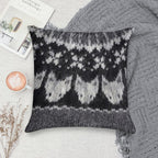 Icelandic Sweater Pattern - Refur Soft Easy Maintenance Throw Pillow