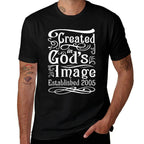 20 Year Old Christian Jesus And God 20th Birthday  Ribbed Collar T-Shirt